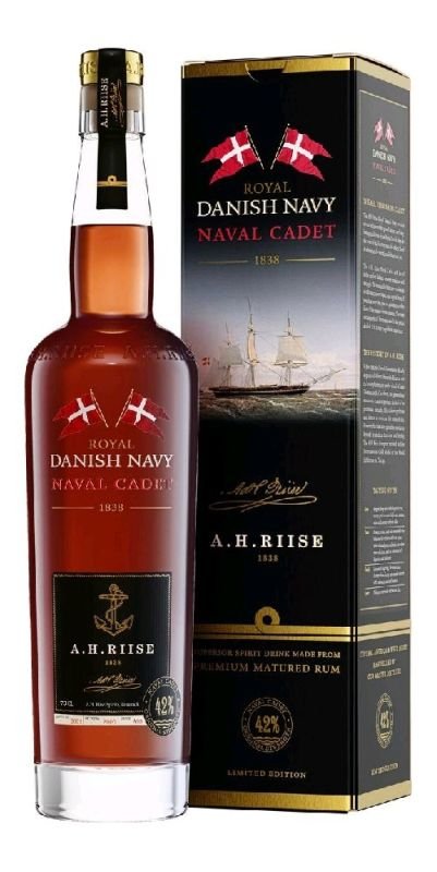 Rum A.H. Riise Royal Danish Navy Naval Cadet 0,7l 42%