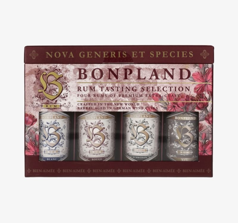 Rum Bonpland Tasting Set 4×0,05l GB