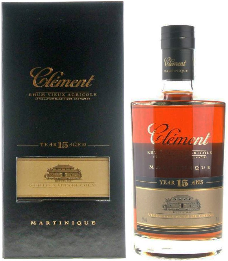 Rum Clement 15y 0,7l 42%