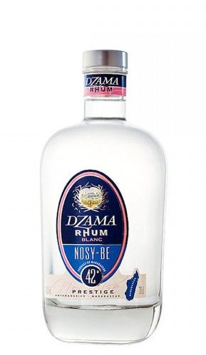 Rum Dzama Nosy-Be Prestige Blanc 0,7l 42%