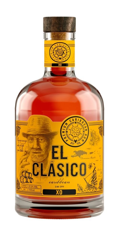 Rum El Clásico XO 0,7l 37,5%