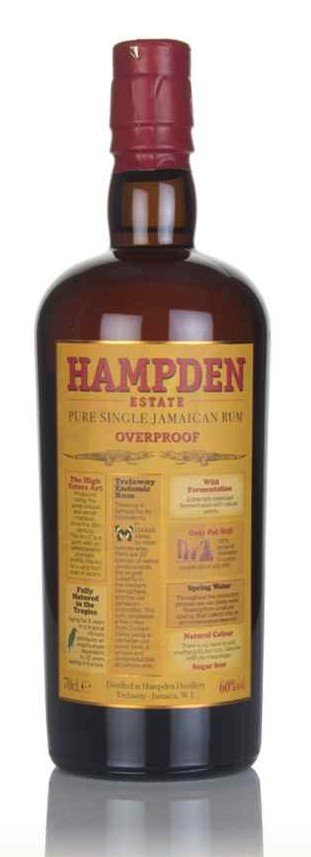 Rum Hampden Estate Overproof Rum 0,7l 60%