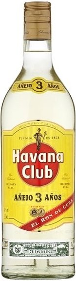 Rum Havana Club Anejo 3y 1l 37,5%