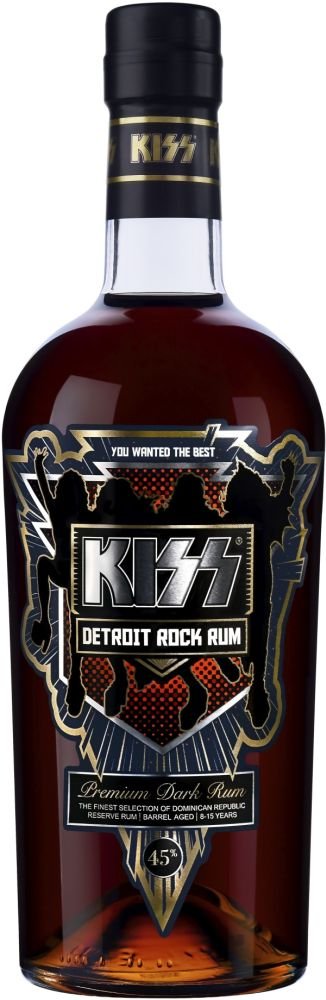 Rum KISS Detroit Rock Rum 0,7l 45%