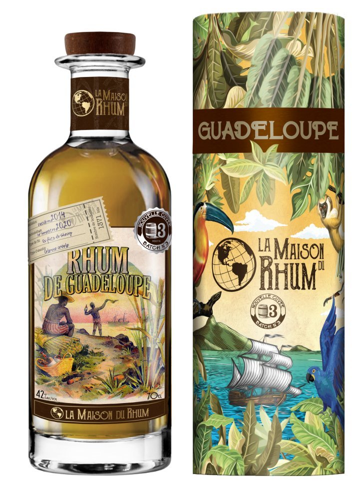 Rum La Maison Du Rhum Guadeloupe No.3 6y 2014 0,7l 42% / Rok lahvování 2020