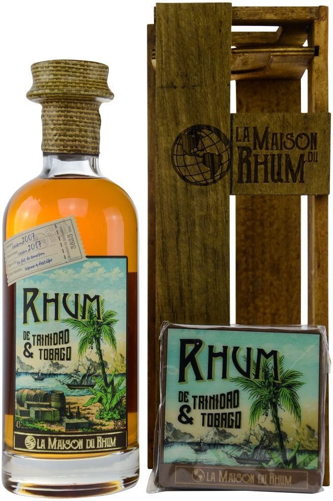 Rum La Maison Du Rhum Trinidad a Tobago No.1 10y 2007 0,7l 43% GB L.E. / Rok lahvování 2017
