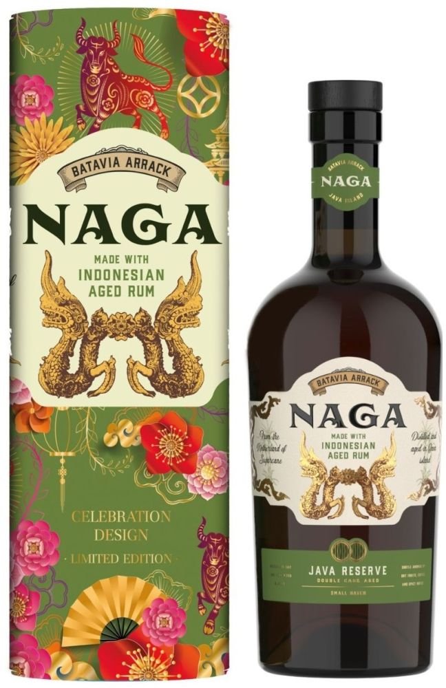 Rum Naga Java Reserve Celebration 7y 0,7l 40% GB L.E.