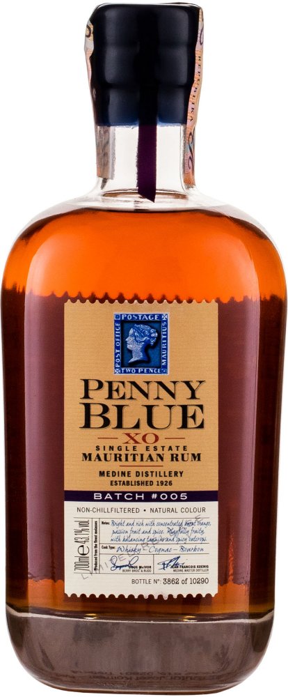 Rum Penny Blue Batch 005 6y 0,7l 43,1%