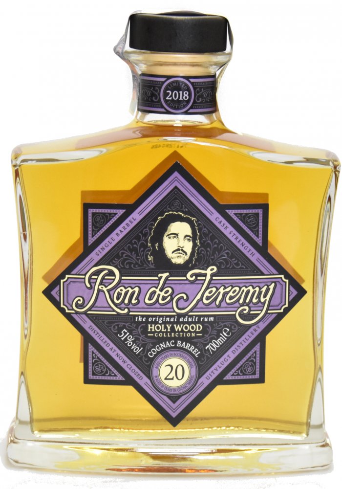 Rum Ron de Jeremy Holy Wood Cognac Barrel 20y 1997 0,7l 51% L.E. / Rok lahvování 2017