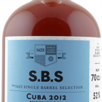 Rum S.B.S Cuba 7y 2012 0,7l 52% L.E. / Rok lahvování 2019