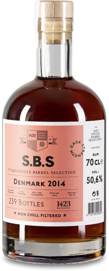 Rum S.B.S Denmark 4y 2014 0,7l 50,6% GB L.E.