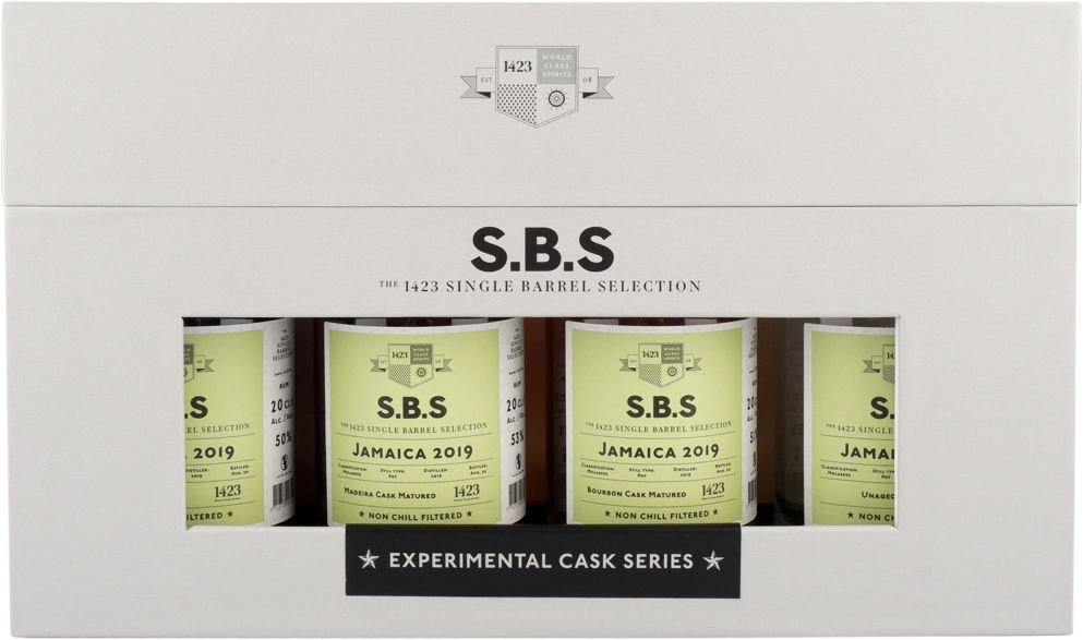 Rum S.B.S Experimental Cask Series Jamaica 2019 4×0,2l GB