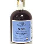 Rum S.B.S Guyana 2001 0,7l 51,4% L.E. / Rok lahvování 2020