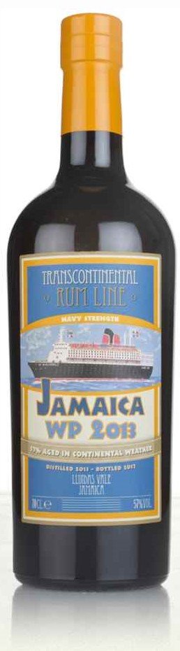 Rum Transcontinental  Rum Line Jamaica 4y 2013 0,7l 57% GB / Rok lahvování 2017