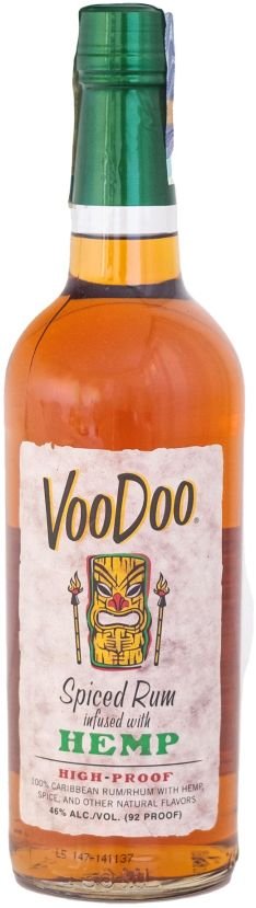 Rum VooDoo Spiced Rum Infused With Hemp 4y 0,75l 46%