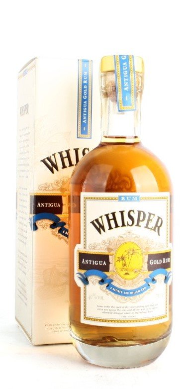 Rum Whisper Antigua Gold Rum 2y 0,7l 40% GB
